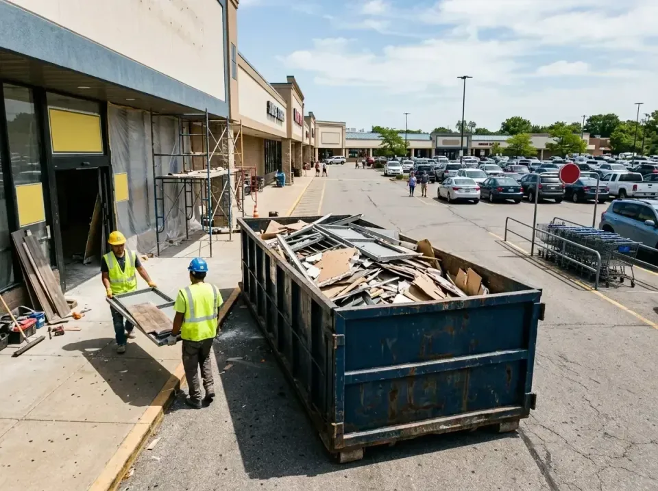 retail-store-renovation-debris-003 — frequently asked questions, Roll-off Dumpster Rentals in Fabens, TX